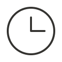Icon: learn the opening hours.